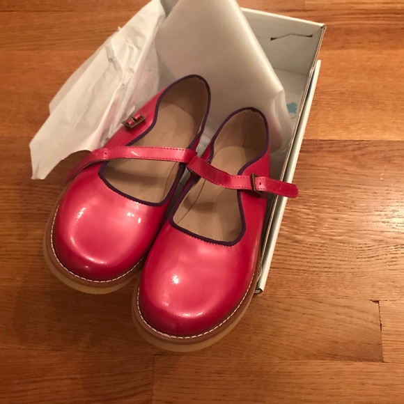 Elephantito Other - NWT Mary Janes size 3 ELEPHANTINO pink shoes